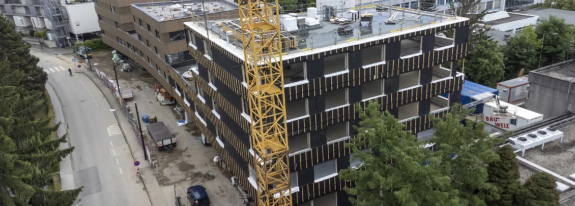 Office being built